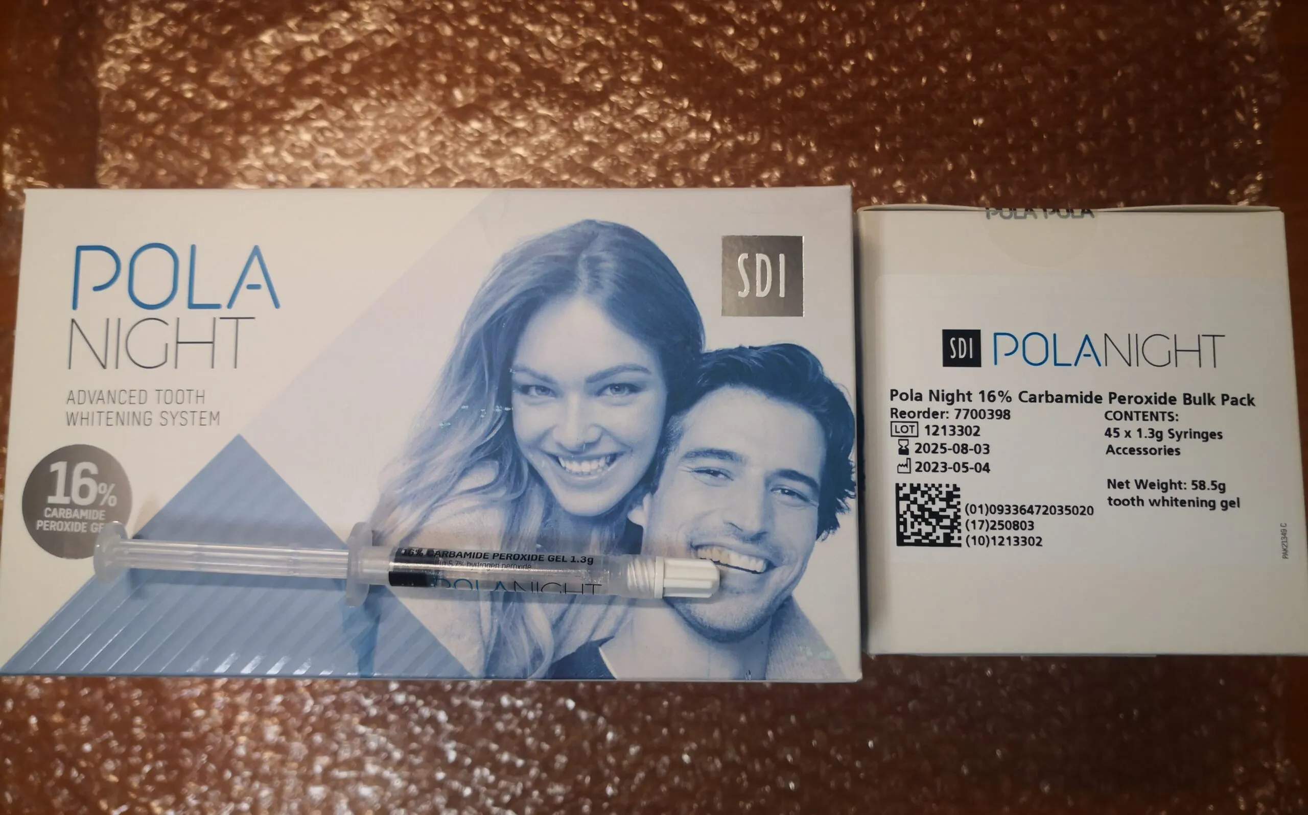 29404 pola night whitening sensitivity