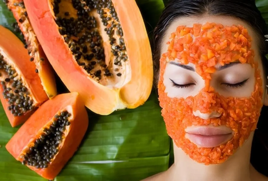 29418 papaya facial skin brightening