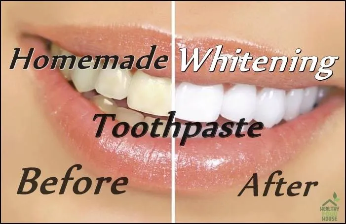 29590 brushing teeth with homemade whitening toothpaste