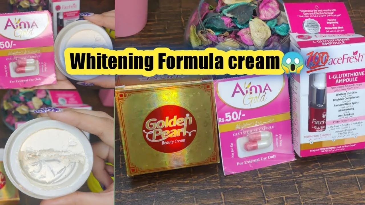 29612 whitening mix cream application